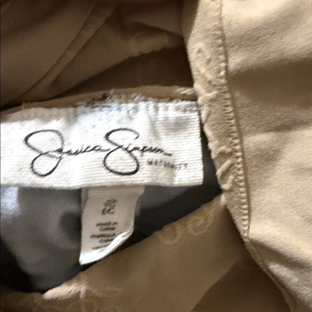 Jessica Simpson Beige/Tan Lined Skirt